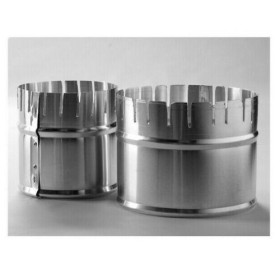 Collarino Collare tubo flessibile per canali aria pre-isolati e plenum