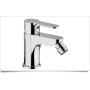 Miscelatore bidet Paffoni blu con scarico automatico da 1" 1/4 in ottone cromato