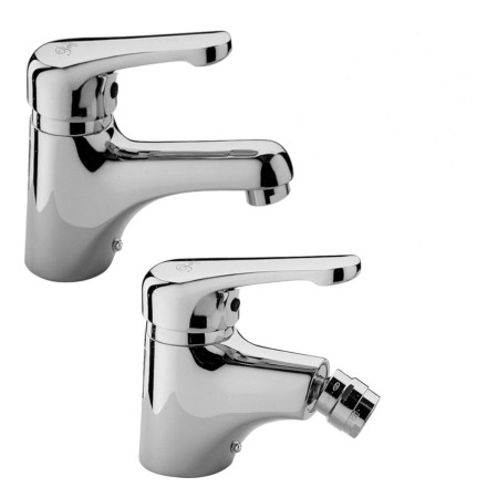 Set kit Miscelatore Rubinetto PAFFONI NETTUNO 2 lavabo bidet scarico 1"1/4 bagno