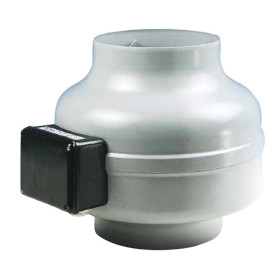 VENTILATORE ASPIRATORE CENTRIFUGO D150 P  SPIN 150 VK -ZINCATO