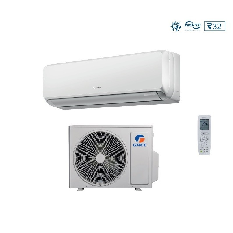 aa Climatizzatore Condizionatore Gree Inverter Serie FULI 18000 Btu R-32 Wi-Fi Integrato A++/A+
