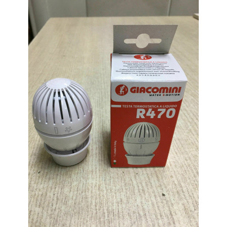 TESTA TERMOSTATICA GIACOMINI R470 PER VALVOLA RADIATORE R470X001