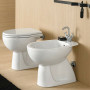 Sanitari a terra Geberit Colibri ceramica wc con bidet e copriwc-0