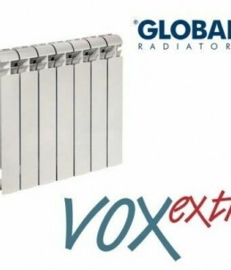GLOBAL Vox Extra TERMOSIFONE Radiatore Elementi In ALLUMINIO 700 mm 8 Elementi 