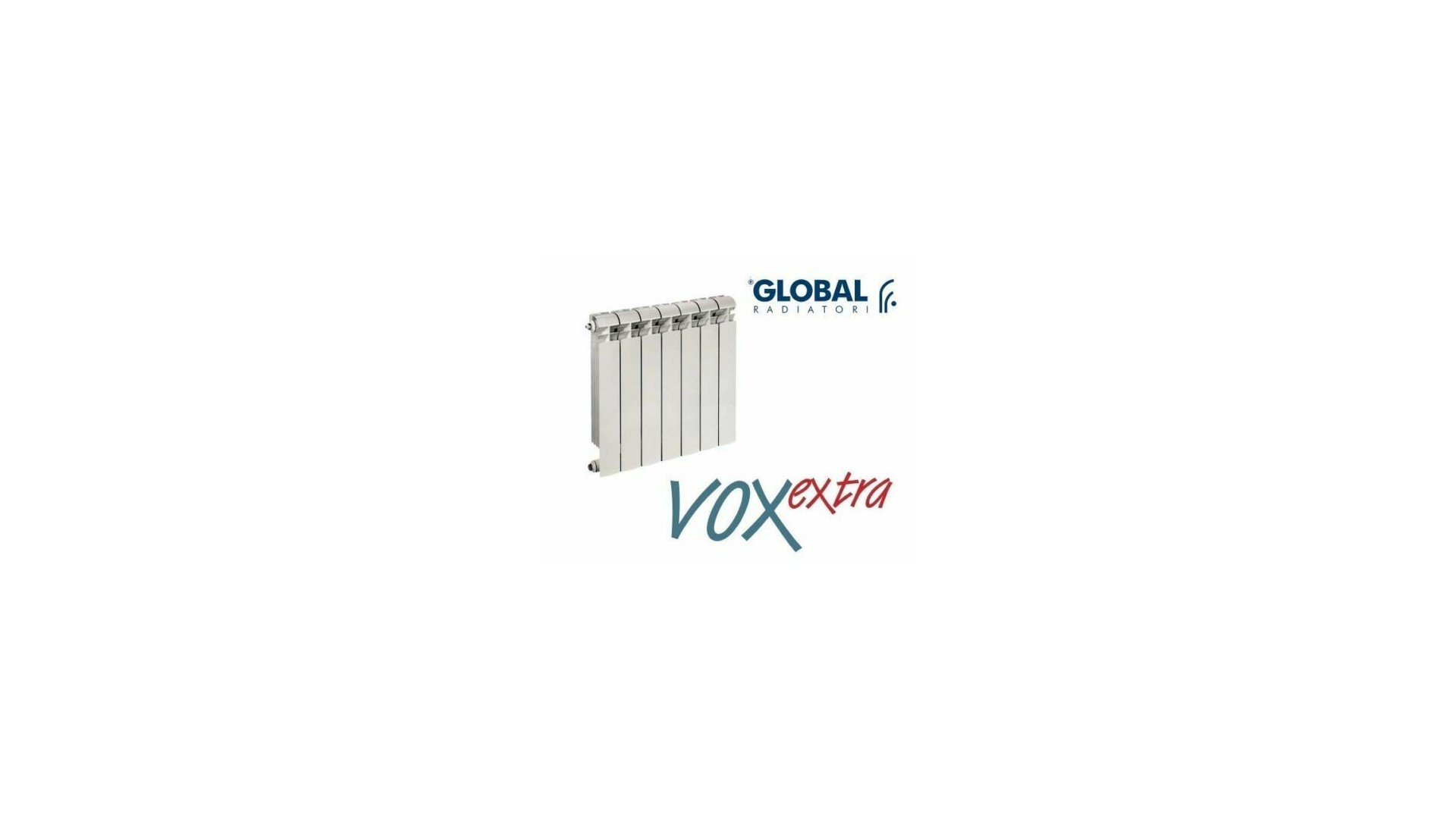 aa Global vox extra termosifone radiatore elementi in alluminio 700 mm