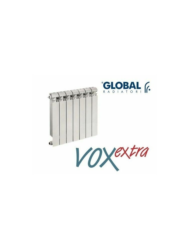 Global vox extra termosifone radiatore elementi in alluminio 500 mm